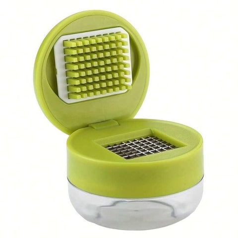Darrahopens Home & Garden > Kitchenware > Kitchen Utensils Manual garlic press and grinder - a multifunctional kitchen tool for chopping, slicing, and grinding (green) In Australia - Darrahopens