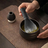 Darrahopens Home & Garden > Kitchenware > Kitchen Utensils Matcha Whisk Brush Tool - Durable Food-Grade Heat-Resistant Mixer for Green Tea