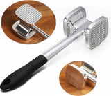 Darrahopens Home & Garden > Kitchenware > Kitchen Utensils Meat Hammer Aluminum - Meat Tenderizer - Meat Beater - Kitchen Utensils - Silver Colored - BBQ Accessories