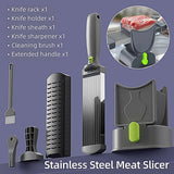 Darrahopens Home & Garden > Kitchenware > Kitchen Utensils Meat Slicer Cutter Multifunctional Fresh Meat Cutting Tool for Household Kitchen