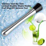 Darrahopens Home & Garden > Kitchenware > Kitchen Utensils Pc Cocktail Muddler Stainless Steel Bar Stick Mojito Muddler Fruit Mixer Ideal Bartender Tool Barware