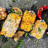 Darrahopens Home & Garden > Kitchenware > Kitchen Utensils pcs Stainless Steel Corn Forks, Corn Rack, Corn Cob, Kitchen Utensils, Small Round Head, Grill Corn Black