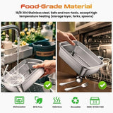 Darrahopens Home & Garden > Kitchenware > Kitchen Utensils Portable Wireless Heating Lunch Box, Food-grade Stainless Steel with Even Heating, Ideal for Hot Meals While Commuting & Outdoors（black）