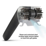 Darrahopens Home & Garden > Kitchenware > Kitchen Utensils Powerful Electric Steam Grill Brush with Built-in Scraper - Deep Clean for All BBQ Grates