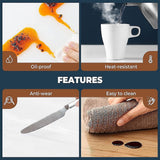 Darrahopens Home & Garden > Kitchenware > Kitchen Utensils PVC Tablecloth Clear Plastic Cover Protector Mat