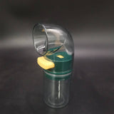 Darrahopens Home & Garden > Kitchenware > Kitchen Utensils Quantitative Salt Dispenser Bottle - 0.5g Precise Metering Spice Shaker for Healthy Portion Control - Push Button Seasoning Container for Kitchen Cooking - Dark Green