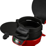 Darrahopens Home & Garden > Kitchenware > Kitchen Utensils Quick & Easy Multi-Layer Sandwich & Burger Maker with Egg Cooker Plate(Silver gray)