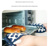 Darrahopens Home & Garden > Kitchenware > Kitchen Utensils Red 2 Pack Heart Shaped Oven Mitts Heat Resistant Cotton Pot Holders Double Layer Thick Insulation Kitchen Gloves for Baking Cooking