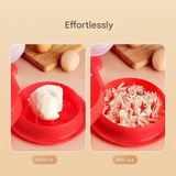 Darrahopens Home & Garden > Kitchenware > Kitchen Utensils Red Manual Meat Shredder with Spiked Interior for Quick Chicken Separation Professional Rotating Tool for Local Home Kitchens Effortless Meal Prep Solution