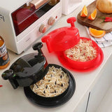 Darrahopens Home & Garden > Kitchenware > Kitchen Utensils Red Manual Meat Shredder with Spiked Interior for Quick Chicken Separation Professional Rotating Tool for Local Home Kitchens Effortless Meal Prep Solution
