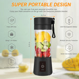 Darrahopens Home & Garden > Kitchenware > Kitchen Utensils Red Portable Blender USB Rechargeable - Personal Size Smoothie Maker On The Go