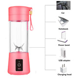 Darrahopens Home & Garden > Kitchenware > Kitchen Utensils Red Portable Blender USB Rechargeable - Personal Size Smoothie Maker On The Go