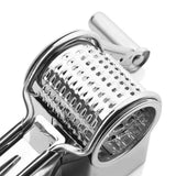 Darrahopens Home & Garden > Kitchenware > Kitchen Utensils Rotary Cheese Grater Stainless Steel 4 Blade Set Kitchen Slicer