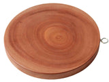 Darrahopens Home & Garden > Kitchenware > Kitchen Utensils Round Wooden Chopping Board, 30 cm Natural Hardwood Kitchen Cutting Board
