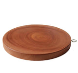 Darrahopens Home & Garden > Kitchenware > Kitchen Utensils Round Wooden Chopping Board, 30 cm Natural Hardwood Kitchen Cutting Board