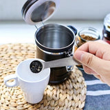Darrahopens Home & Garden > Kitchenware > Kitchen Utensils Set of 6 stainless steel measuring spoons - Includes teaspoon, tablespoon and measuring spoon - Suitable for liquids and dry ingredients - Kitchen and baking utensils - Can be stored in spice jars