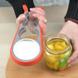 Darrahopens Home & Garden > Kitchenware > Kitchen Utensils Silicone Jar Can Opener Multi-Purpose Lids Cap Arthritis Bottle Opener Easy Grip - Green
