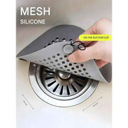 Darrahopens Home & Garden > Kitchenware > Kitchen Utensils Silicone Sink Strainer for Kitchen & Bathroom – Grey