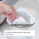 Darrahopens Home & Garden > Kitchenware > Kitchen Utensils Silicone Sink Strainer for Kitchen & Bathroom – White