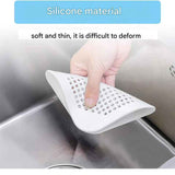 Darrahopens Home & Garden > Kitchenware > Kitchen Utensils Silicone Sink Strainer for Kitchen & Bathroom – White