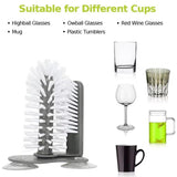 Darrahopens Home & Garden > Kitchenware > Kitchen Utensils Sink Water Bottle Cleaning Brush Glass Cup Brush Suction Cup Brush Kitchen Tool