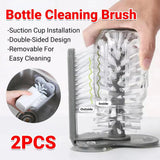 Darrahopens Home & Garden > Kitchenware > Kitchen Utensils Sink Water Bottle Cleaning Brush Glass Cup Brush Suction Cup Brush Kitchen Tool