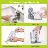 Darrahopens Home & Garden > Kitchenware > Kitchen Utensils Sink Water Bottle Cleaning Brush Glass Cup Brush Suction Cup Brush Kitchen Tool