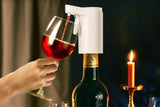 Darrahopens Home & Garden > Kitchenware > Kitchen Utensils Smart Touch Screen Electric Wine Spirit Dispenser - White