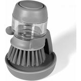 Darrahopens Home & Garden > Kitchenware > Kitchen Utensils Soap Dispensing Dish Brush, Kitchen Hand Brush For Cleaning Dishes, Pots, Pans And Sinks -- Gray V014Dcbgre One Size