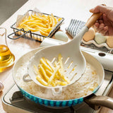 Darrahopens Home & Garden > Kitchenware > Kitchen Utensils Spoon Perfect for Straining or Lifting Meat and Veggies from Broth, Durable BPA-Free Matte Silicone, Safe for Nonstick Cooking Surfaces