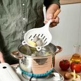 Darrahopens Home & Garden > Kitchenware > Kitchen Utensils Spoon Perfect for Straining or Lifting Meat and Veggies from Broth, Durable BPA-Free Matte Silicone, Safe for Nonstick Cooking Surfaces