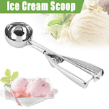 Darrahopens Home & Garden > Kitchenware > Kitchen Utensils Stainless Steel Icecream Ice Cream Scoop Cookie Dough Mash Spoon Trigger 6Cm Dia