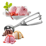 Darrahopens Home & Garden > Kitchenware > Kitchen Utensils Stainless Steel Icecream Ice Cream Scoop Cookie Dough Mash Spoon Trigger 6Cm Dia