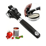 Darrahopens Home & Garden > Kitchenware > Kitchen Utensils Stainless Steel Manual Can Opener – Multi-Function Side-Cut Design with Smooth Edges & Bottle Opener In Australia - Darrahopens