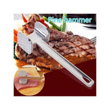 Darrahopens Home & Garden > Kitchenware > Kitchen Utensils Stainless Steel Meat Tenderizer – Double-Sided Hammer for Steak, BBQ & Camping In Australia - Darrahopens