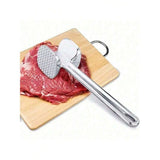 Darrahopens Home & Garden > Kitchenware > Kitchen Utensils Stainless Steel Meat Tenderizer – Double-Sided Hammer for Steak, BBQ & Camping In Australia - Darrahopens