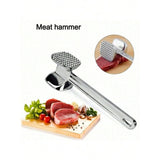 Darrahopens Home & Garden > Kitchenware > Kitchen Utensils Stainless Steel Meat Tenderizer – Double-Sided Hammer for Steak, BBQ & Camping In Australia - Darrahopens