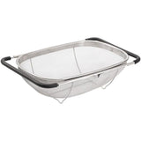 Darrahopens Home & Garden > Kitchenware > Kitchen Utensils Stainless Steel Telescopic Sink Basket Multi Purpose Fruit Vegetable Strainer