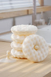 Darrahopens Home & Garden > Kitchenware > Kitchen Utensils SuctionCupSpongeDishCloth-White