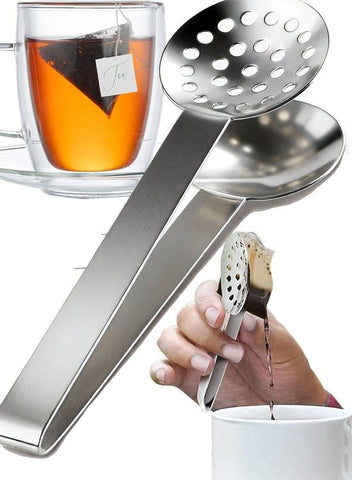 Darrahopens Home & Garden > Kitchenware > Kitchen Utensils Tea tongs - lemon tongs - tea tongs - multifunctional ice cube and candy tongs - stainless steel tea tongs and pressing tool - an essential gift for tea lovers.