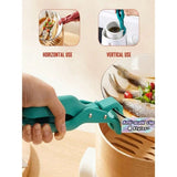 Darrahopens Home & Garden > Kitchenware > Kitchen Utensils Two multifunctional silicone anti scald clips - heat-resistant kitchen tools suitable for hot plates and bowls (red, green) In Australia - Darrahopens
