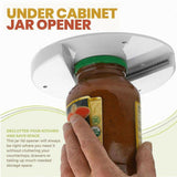 Darrahopens Home & Garden > Kitchenware > Kitchen Utensils Under Cabinet Jar Opener Undermount Multipurpose Lid Gripper Bottle Opener Tools