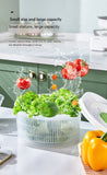 Darrahopens Home & Garden > Kitchenware > Kitchen Utensils Vegetable washing basket-Green 2in1 with Julienne and Slicing Function