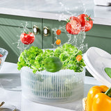 Darrahopens Home & Garden > Kitchenware > Kitchen Utensils Vegetable washing basket-Green Basic Model