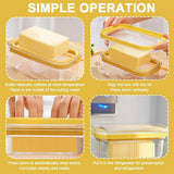 Darrahopens Home & Garden > Kitchenware > Kitchen Utensils With Lid Butter Cutting Box Slicers Case Cheese Slicers Butter Dish Box