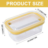 Darrahopens Home & Garden > Kitchenware > Kitchen Utensils With Lid Butter Cutting Box Slicers Case Cheese Slicers Butter Dish Box