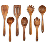 Darrahopens Home & Garden > Kitchenware > Kitchen Utensils Wooden Kitchen Utensil Set