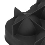 Darrahopens Home & Garden > Kitchenware > Oven Mitts & Pot Holders 4 Grids Ice Ball Mold Reusable Food Grade Silicone Ice Ball Maker Tray Home Kitchen Utensils Black In Australia - Darrahopens