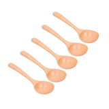 Darrahopens Home & Garden > Kitchenware > Oven Mitts & Pot Holders 5pcs Wood Spoons Long Handle Wooden Ladle for Mixing Stirring Cooking Utensil ToolLog Color In Australia - Darrahopens
