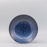 Darrahopens Home & Garden > Kitchenware > Oven Mitts & Pot Holders Bowl 25cm Ridged Indigo Glaze
